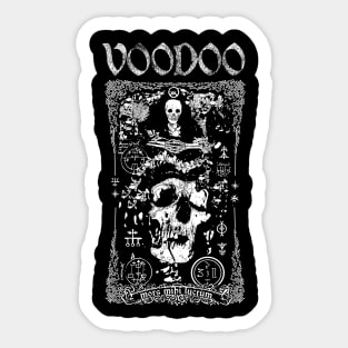 VOODOO ALCHEMY SANTA MUERTE Sticker